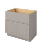 Cooper - 36" Sink Base Farm, 2 Doors in Grey CGR-SBF36