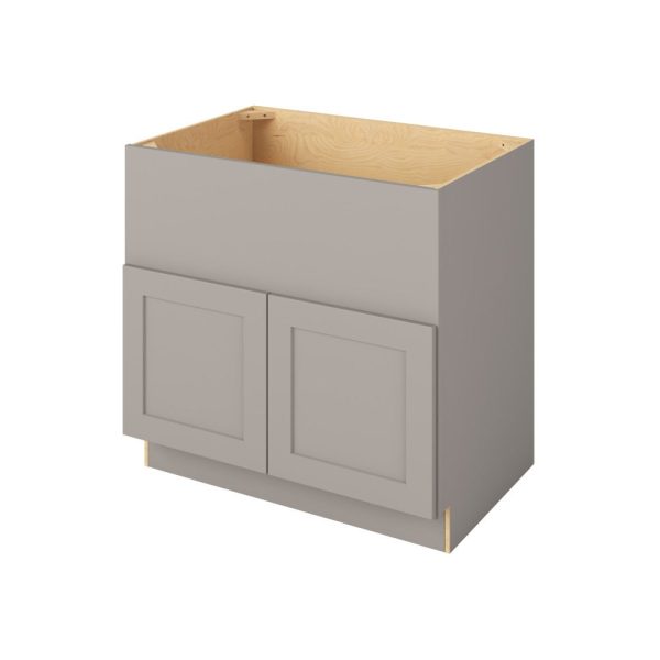 Cooper - 36" Sink Base Farm, 2 Doors in Grey CGR-SBF36