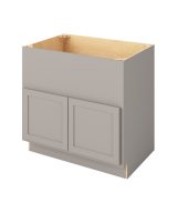 Hudson - 36" Sink Base Farm, 2 Doors in Grey HGR-SBF36