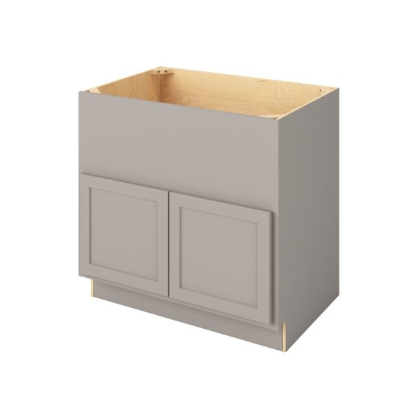 Hudson - 36" Sink Base Farm, 2 Doors in Grey HGR-SBF36