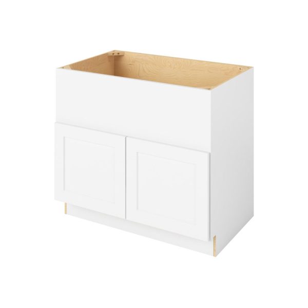 Cooper - 39" Sink Base Farm, 2 Doors in White CWH-SBF39