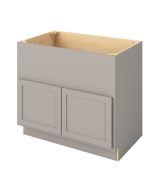 Hudson - 39" Sink Base Farm, 2 Doors in Grey HGR-SBF39