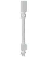 Cooper, Hudson, Monaco - 3-1/2" W x 34-1/2" H x 1-3/4" D Split Decorative Leg - in White PWH-SDECOLEG