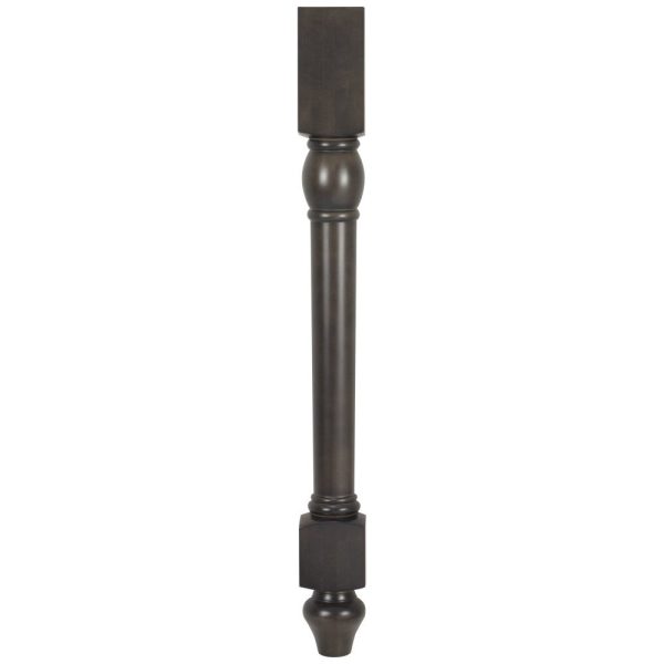 Cooper, Hudson, Monaco - 3-1/2" W x 34-1/2" H x 1-3/4" D Split Decorative Leg - in Slate SL-SDECOLEG