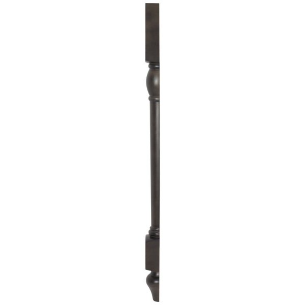 Cooper, Hudson, Monaco - 3-1/2" W x 34-1/2" H x 1-3/4" D Split Decorative Leg - in Slate SL-SDECOLEG