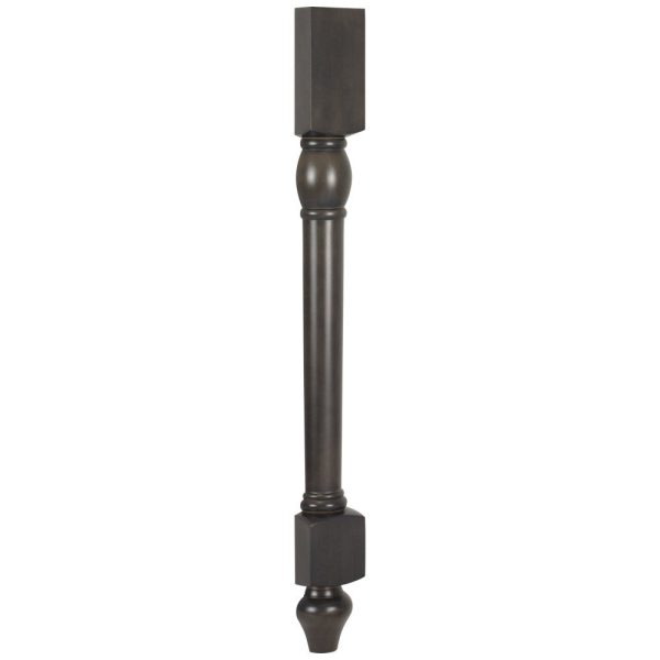 Cooper, Hudson, Monaco - 3-1/2" W x 34-1/2" H x 1-3/4" D Split Decorative Leg - in Slate SL-SDECOLEG