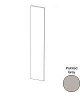 Cooper, Hudson, Monaco - 23-1/4" W x 96" L x 1/4" T Tall End Panel - in Grey PGRY-TEP96