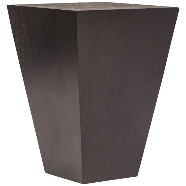 Cooper, Hudson, Monaco - 3-1/4" W x 4-1/2" H x 1-5/8" D Tapered Foot - in Espresso ESP-TFOOT