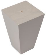 Cooper, Hudson, Monaco - 3-1/4" W x 4-1/2" H x 1-5/8" D Tapered Foot - in Grey PGRY-TFOOT