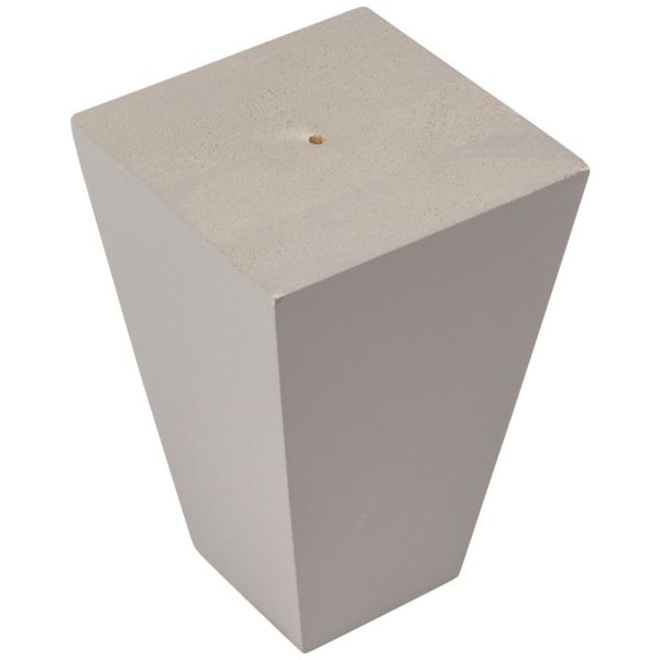 Cooper, Hudson, Monaco - 3-1/4" W x 4-1/2" H x 1-5/8" D Tapered Foot - in Grey PGRY-TFOOT