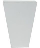 Cooper, Hudson, Monaco - 3-1/4" W x 4-1/2" H x 1-5/8" D Tapered Foot - in White PWH-TFOOT