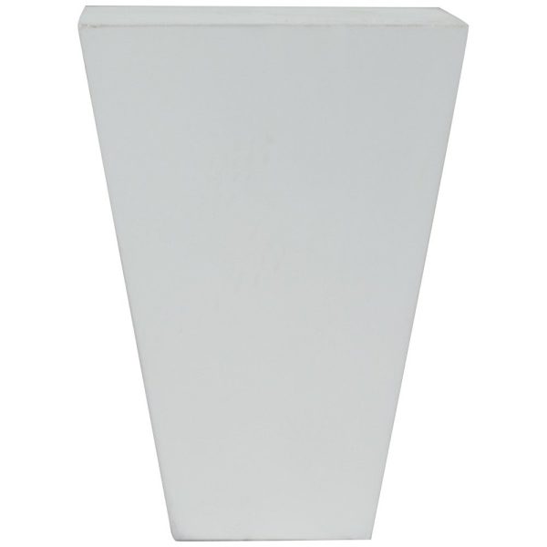 Cooper, Hudson, Monaco - 3-1/4" W x 4-1/2" H x 1-5/8" D Tapered Foot - in White PWH-TFOOT