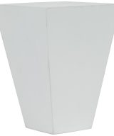 Cooper, Hudson, Monaco - 3-1/4" W x 4-1/2" H x 1-5/8" D Tapered Foot - in White PWH-TFOOT