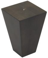 Cooper, Hudson, Monaco - 3-1/4" W x 4-1/2" H x 1-5/8" D Tapered Foot - in Slate SL-TFOOT