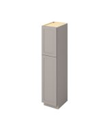 Cooper - 18" x 84" Utility Pantry, 2 Doors, 8 Shelves in Grey CGR-UP1884