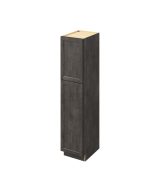 Monaco - 18" x 84" Utility Pantry, 2 Doors, 8 Shelves in Slate MSL-UP1884