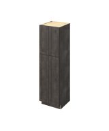 Cooper - 24" x 84" Utility Pantry, 4 Doors, 8 Shelves in Slate CSL-UP2484