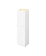 Cooper - 24" x 96" Utility Pantry, 4 Doors, 8 Shelves in White CWH-UP2496