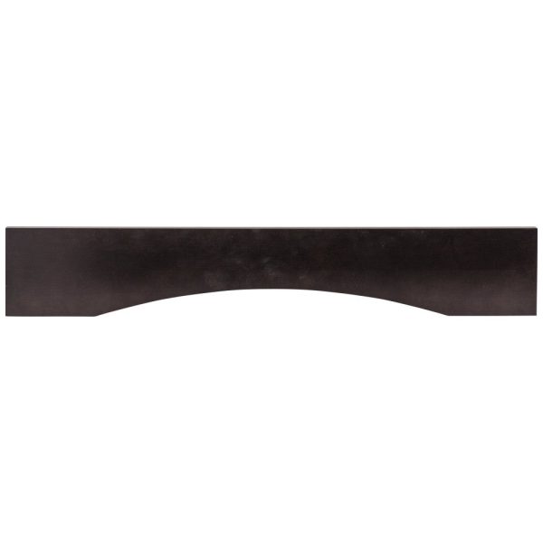 Cooper, Hudson, Monaco - 36" W x 6" H x 3/4" D Valance Arched - in Espresso ESP-VAR36