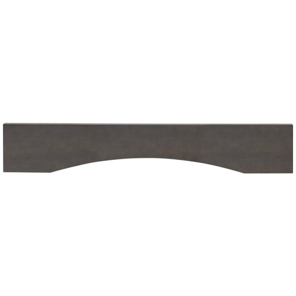 Cooper, Hudson, Monaco - 36" W x 6" H x 3/4" D Valance Arched - in Slate SL-VAR36