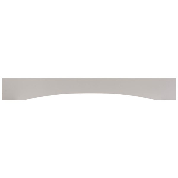 Cooper, Hudson, Monaco - 48" W x 6" H x 3/4" D Valance Arched - in Grey PGRY-VAR48