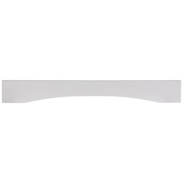 Cooper, Hudson, Monaco - 48" W x 6" H x 3/4" D Valance Arched - in White PWH-VAR48