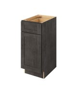 Cooper - 15" Vanity Base, 1 Door-1 Drawer, 1 Shelf in Slate CSL-VB15