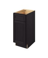 Monaco - 15" Vanity Base, 1 Door-1 Drawer, 1 Shelf in Espresso MES-VB15