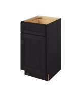 Cooper - 18" Vanity Base, 1 Door-1 Drawer, 1 Shelf in Espresso CES-VB18