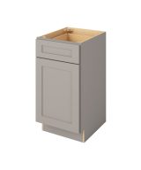 Cooper - 18" Vanity Base, 1 Door-1 Drawer, 1 Shelf in Grey CGR-VB18