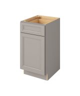 Monaco - 18" Vanity Base, 1 Door-1 Drawer, 1 Shelf in Grey MGR-VB18