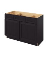 Cooper - 48" Vanity Base Top Drawers, 2 Doors-2 Drawers-1 False Front in Espresso CES-VBTD48