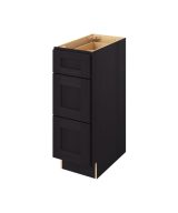 Cooper - 12" Vanity Three Drawer Base, 3 Drawers in Espresso 3-CES-VDB12