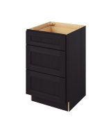 - 21" Vanity Three Drawer Base in Espresso 3-CES-VDB21