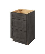 - 21" Vanity Three Drawer Base in Slate 3-CSL-VDB21