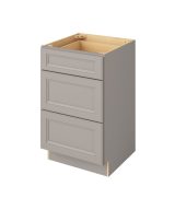 - 21" Vanity Three Drawer Base in Grey 3-MGR-VDB21