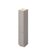 Cooper - 15" x 84" Vanity Linen Cabinet 2 Door, 6 Shelves in Grey CGR-VL1584