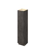 Cooper - 18" x 84" Vanity Linen Cabinet 2 Door, 6 Shelves in Slate CSL-VL1884