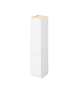 Cooper - 18" x 84" Vanity Linen Cabinet 2 Door, 6 Shelves in White CWH-VL1884