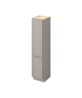 Hudson - 18" x 84" Vanity Linen Cabinet 2 Door, 6 Shelves in Grey HGR-VL1884