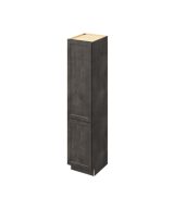 Monaco - 18" x 84" Vanity Linen Cabinet 2 Door, 6 Shelves in Slate MSL-VL1884