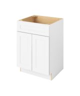 Cooper - 24" Vanity Sink Base, 2 Doors-1 False Front in White CWH-VSB24