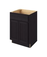 Hudson - 24" Vanity Sink Base, 2 Doors-1 False Front in Espresso HES-VSB24