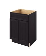 Monaco - 24" Vanity Sink Base, 2 Doors-1 False Front in Espresso MES-VSB24