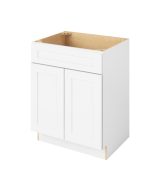 Cooper - 27" Vanity Sink Base, 2 Doors-1 False Front in White CWH-VSB27