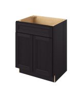 Monaco - 27" Vanity Sink Base, 2 Doors-1 False Front in Espresso MES-VSB27