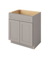 Cooper - 30" Vanity Sink Base, 2 Doors-1 False Front in Grey CGR-VSB30