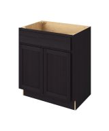 Hudson - 30" Vanity Sink Base, 2 Doors-1 False Front in Espresso HES-VSB30