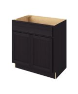 Hudson - 33" Vanity Sink Base, 2 Doors-1 False Front in Espresso HES-VSB33