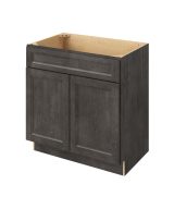 Monaco - 33" Vanity Sink Base, 2 Doors-1 False Front in Slate MSL-VSB33